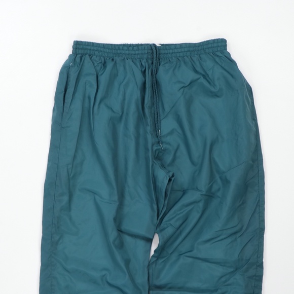 Vintage 90s Soffe Shorts Youth Large Black Nylon Swishy Track Shorts